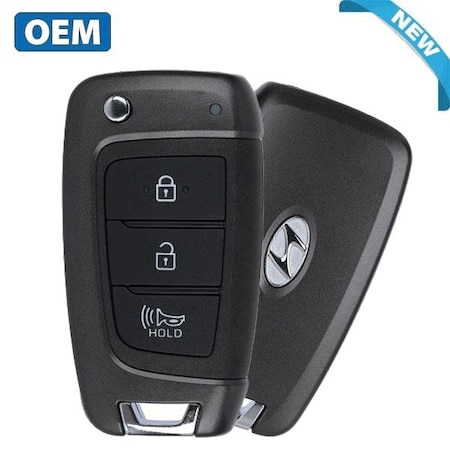Hyundai OEMNEW2020 - 2021 Palisade / Flip Key 3B / FCCTQ8-RKE-4F41 / PN95430-S8500 RFK-HY-S8500
